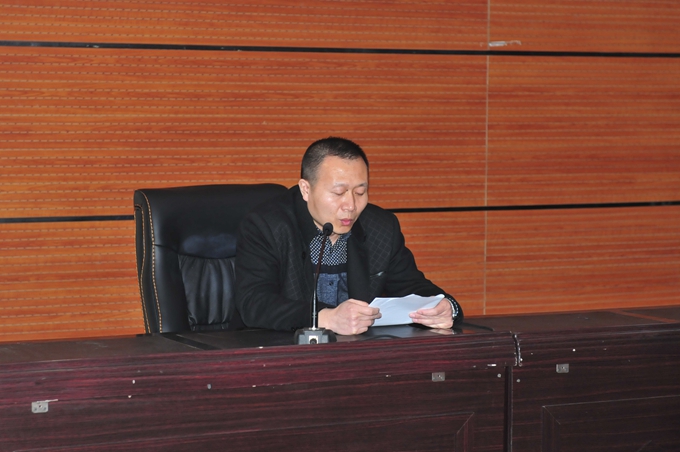 我院召开党风廉政建设警示教育大会