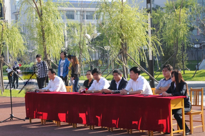 我院召开新生军训动员大会