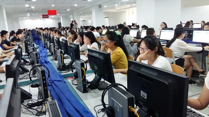 教务处开展大规模“在线考试”活动圆满结束