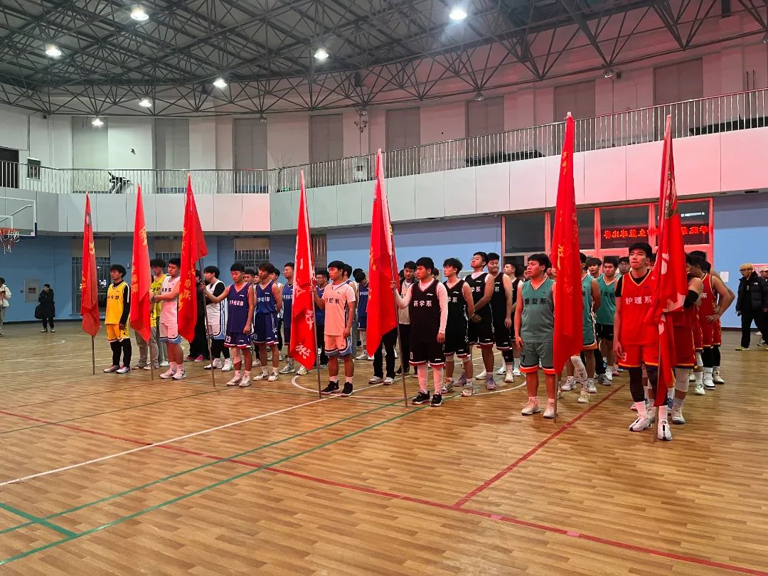 我院第四届学生篮球比赛闭幕